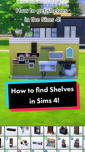 Ultimate Guide to Adding Shelves in The Sims 4