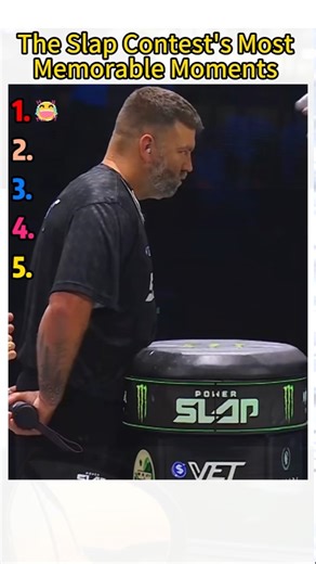 Tihe Slap Contest's Most Memorable Moments #falling #top5 #ranking #funny #viral #shorts #filter