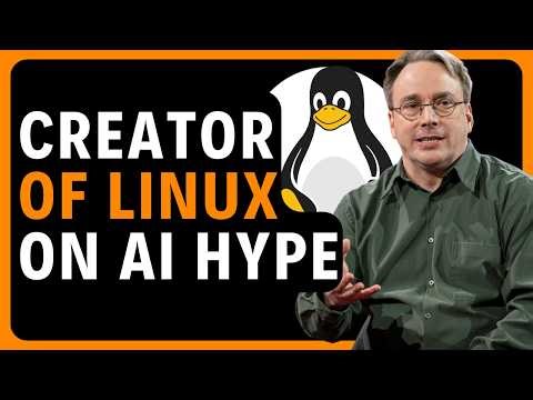 Linus Torvalds — Talks about AI Hype and Future of Linux
