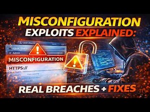 Misconfiguration Exploits Explained: Real Breaches + Fixes