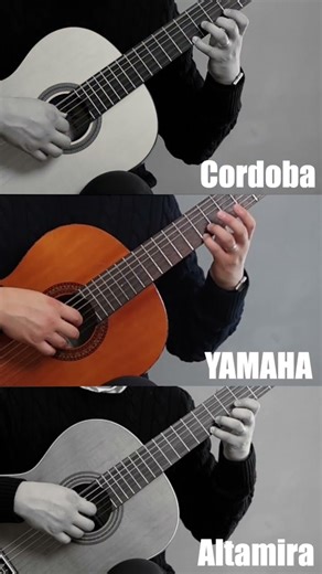 Student Classical Guitar Comparison #guitarlesson #acousticguitar #classicalguitar