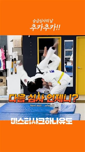승급심사 보는 날