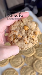 These oatmeal Butterscotch cookies are nostalgic in the very best way! 🤤 Recipe link in comments! Cooking with Karli #cookies #butterscotch #recipe #baking #bakinghack | Cooking with Karli