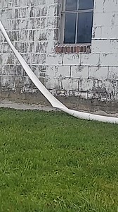 Things you find in the wild. It's a PVC Pipe made into a Gutter | Gutter Guard Guys