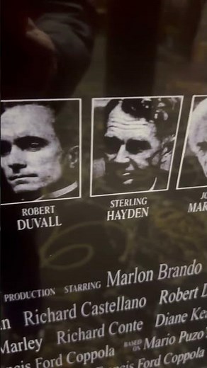 The Godfather Movie Poster