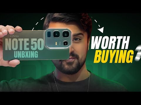 Infinix Note 50 Unboxing and Review with Camera Test.