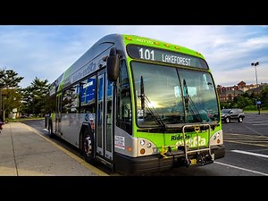 Montgomery County Transit Ride On Mini Bus Action #4