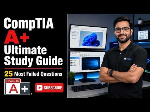 CompTIA A+ Ultimate Study Guide | Core 1 and Core 2 Exam Prep
