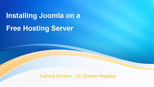Joomla 4 Lesson 2.3 Installing Joomla on a Free Hosting Server