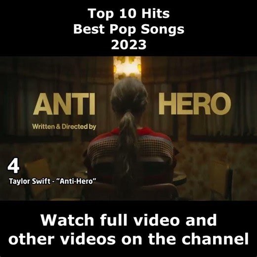 Top 10 Hits - Best Pop Songs - 2023