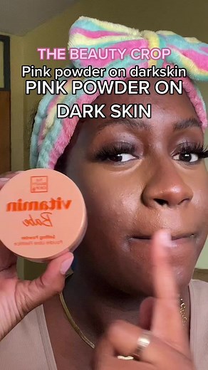 Pink Powder on Dark Skin Makeup Review