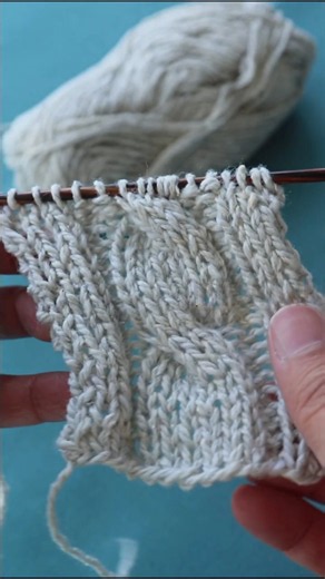 How to knit a cable stitch
