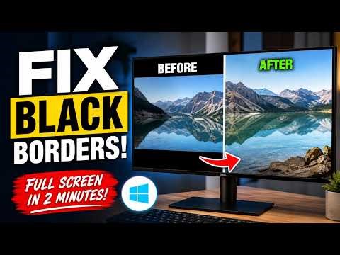 Why Does My Computer Monitor Have Black Borders?