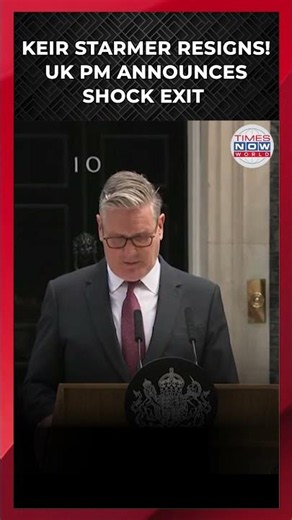 'I Will Resign ...': Keir Starmer's Shock Resignation Rocks Downing Street | Times Now World