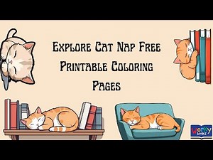 Explore Cat Nap Free Coloring Pages | Workybooks