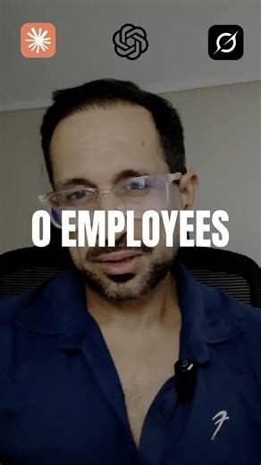 ZERO Employees. Just Me + 3 AIs 🤯