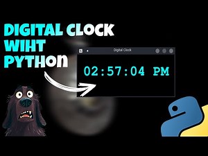 I Built a Digital Clock with Python in 7 minutes⏰ (The Magic of Tkinter)