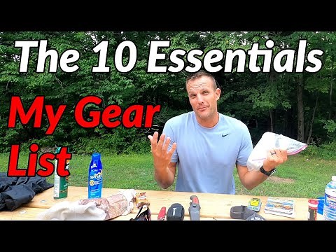THE 10 ESSENTIALS OF HIKING // My Gear List