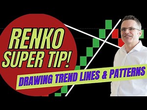 SUPER RENKO TIP: HOW TO DRAW TREND LINES & PATTERNS [MAX The Power Of Your Renko Chart Trading!]