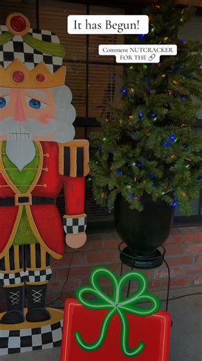 37 reactions · 10 comments | COMMENT the word NUTCRACKER for the link! I can’t wait to add all the fixings to this Giant Nutcracker from @theroundtopcollection stay tuned we’re just getting Cracking on this years Christmas decor! Still time to grab yours as well! ♥️ use the code MOOD25 for 25 percent off Sitewide! They are literally the Best! | MoodMakers Home Decor | Facebook