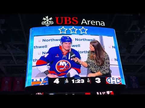 New York Islanders overtime goal horn at UBS Arena