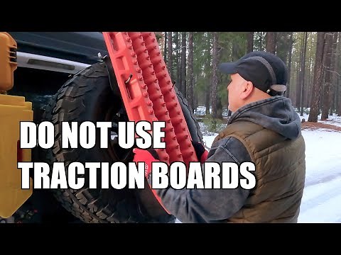 Why I Don't Use Traction Boards Overlanding -- Or, Why I Didn't Want to Use Them on This Trip