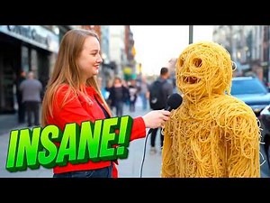 ABSOLUTELY INSANE STREET INTERVIEWS w/ Veo 3