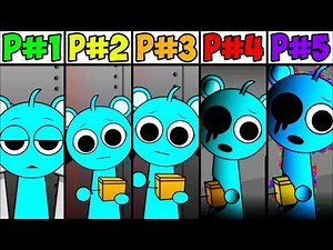 Sprunki All BEST Friends and one GIRL in one video SKY|RADDY|GREY|VINERIA