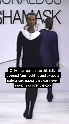 Iman: The Epitome of Elegant Sex Appeal on the Runway