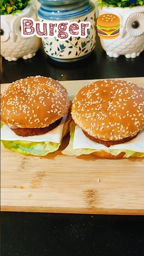 Make the Perfect Veggie Burger at Home! 🍔 #burger #shorts #viral #breakfast #sunday