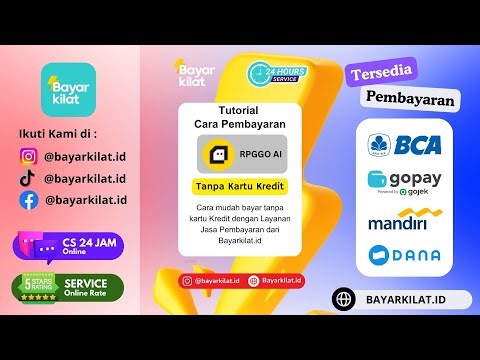 Cara Bayar RPGGO AI Tanpa Kartu Kredit 2025! Bayar Bisa Pakai GoPay, DANA & Bank Transfer