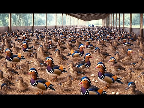 Unbelievable! The Magical World of Mandarin Ducks – Nature’s Living Rainbows