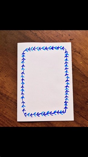 Border Design | Border design for project and assignment #shorts #card #borderdesign