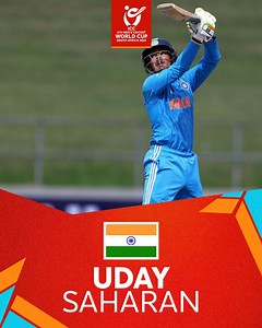 A mature knock of 81 from India captain Uday Saharan was instrumental in their victory in the semi-final ⭐ Watch his aramco POTM Highlights 📽️ #U19WorldCup | ICC - International Cricket Council
