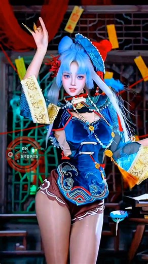 Yu Ling Long Skin Cute Little Zombie 🔥 😍 Naraka Bladepoint Cosplay #shorts