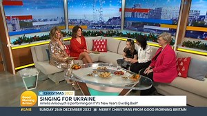 12K views · 153 reactions | Earlier this year 7 year old Amelia Anisovich went viral when a video of her singing 'Let It Go' in a bomb shelter in Ukraine was shared. Amelia and her mum join Susanna and Kate to talk about what they've been up to and their plans to return to Kyiv. | Good Morning Britain | Facebook