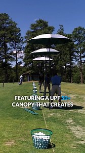 The ShadeTee, Perfect for the player or professional that spends extended periods of time on the driving range. | Anderson Golf, LLC