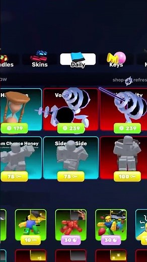 🔥 Let's Check Today's Daily Shop in Roblox Rivals! 😱 #shorts