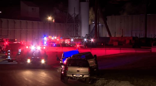 Crews battle fire at industrial building in Branford