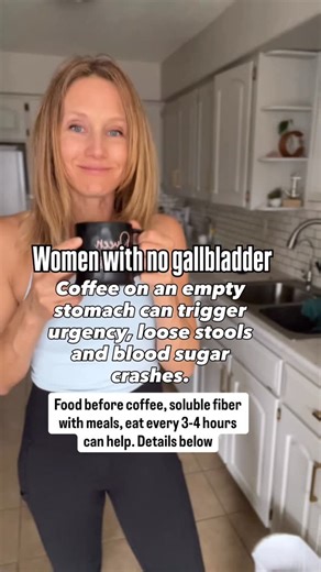 Lisa | Post-Gallbladder, Fatty Liver, MTHFR Nutritionist | Here’s why: Coffee stimulates digestion through several ways: • It stimulates the liver to produce bile • It increases intestinal... | Instagram