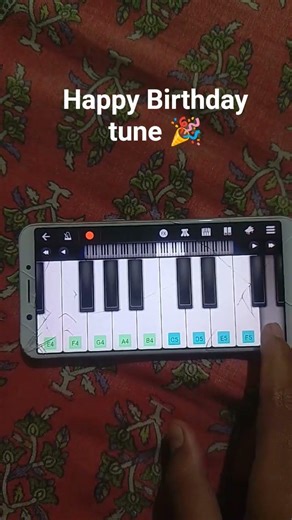 walk band . birthday tune 🎉 #shortsvideo #birthdaycelebration #walkband #tutorial #piano