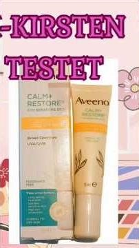 Aveeno CALM+RESTORE Hafer Tagespflege LSF 50 #sonnenschutz #aveeno #hautpflege #skincare #beauty