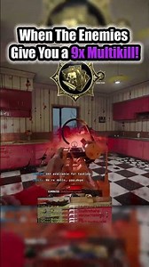 When The Enemies Walk into Your Sights for A 7x Killfeed! #blackops #callofduty #gaming #fps #share