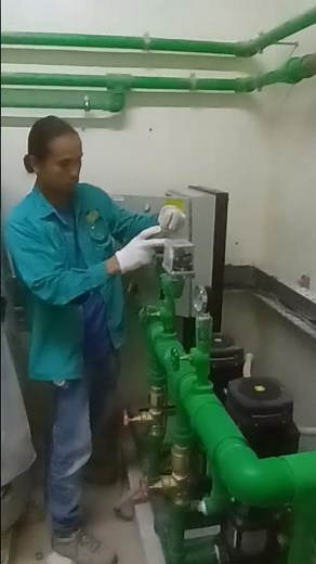 how to check a pressure switch of booster pump control panel