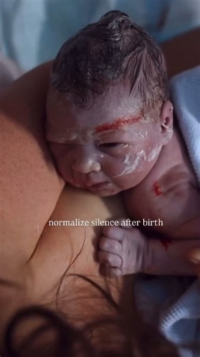 Alanah | Birth Art on Instagram: "👉🏻 Silence is reverence. Those first few moments belong to the families. The first thing your baby deserves to hear is the sound of your voice. Everything else can wait. 🌘💫 Words @whenabelloyblooms ✨ Birth art @moonbirthsculptures 🤎 #homebirth #naturalbirth #birthstory #sacredbirth #family #baby #newborn"