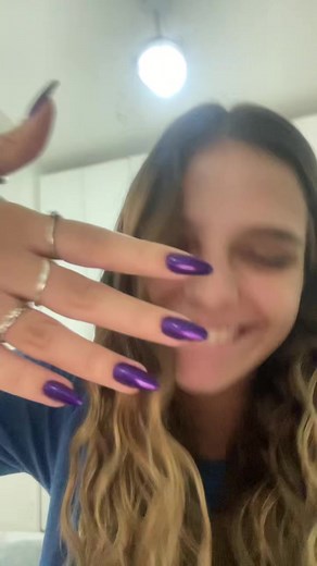 tinha esquecido do video e acabei gravando no ultimo dia com essa esmaltação absurda! #unha #nail #esmaltacao