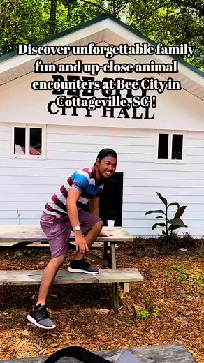 Discover unforgettable family fun and up-close animal encounters at Bee City in Cottageville SC—where adventure meets education in the heart of the Lowcountry! #discoveramerica #fyp #sc #southcarolina #travel #nature #highlightseveryonefollowers2025 #beecity | Discover America