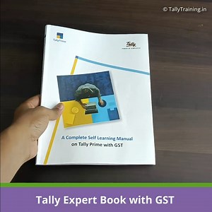 17K views · 10K reactions | Learn Complete Practical Accounting, Inventory and GST System in Tally Prime from step-by-step Expert Book. | Tally Training | Facebook