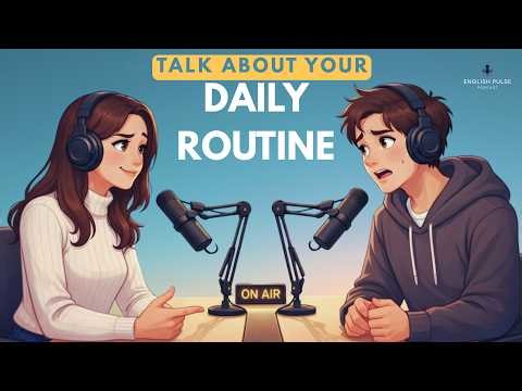 Talk About Your Daily Routine Like a Native | Speak English with Confidence | Beginner Level (A1–A2)