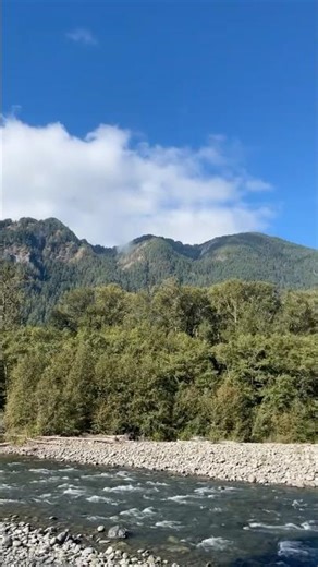 The Elwha River in Washington's Olympic National Park.#views #adveture #olympics #river #mountains